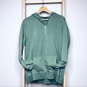 Slate & Stone Sz:L Half Zip Long Sleeve Top